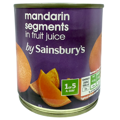 Sainsbury's Mandarin Segments In Fruit Juice
