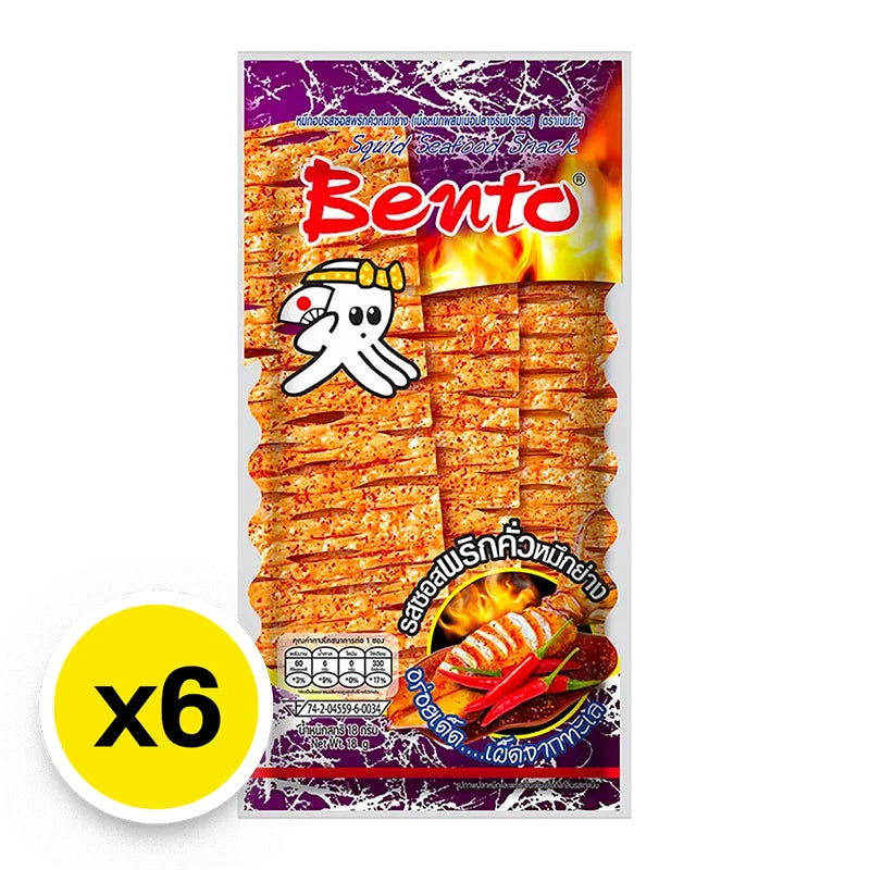 Bento Roast Squid Chili Grilled 18g x6