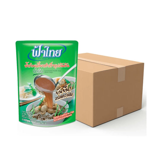 Fathai Concentrated Noodle Soup Brown 350g x36