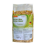 Hahne Traditional Swiss Muesli recipe in a bowl with oats, nuts, and dried fruit, ready to serve as a healthy breakfast.