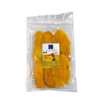 Dried mango slices from Thong Poon, less sweet formula, 200g package, natural dried fruit snack in a clear bag
