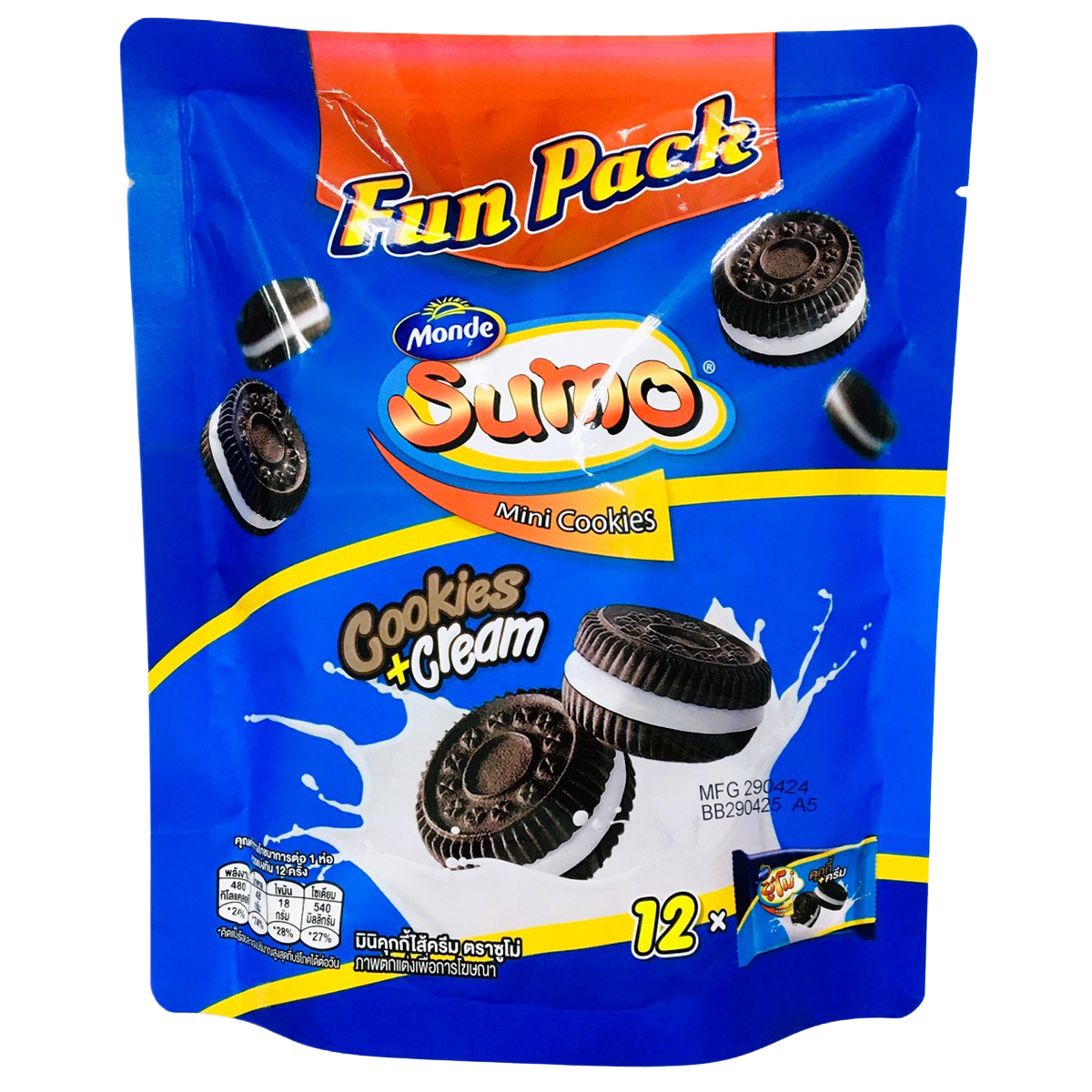 Sumo Mini Cookies And Cream