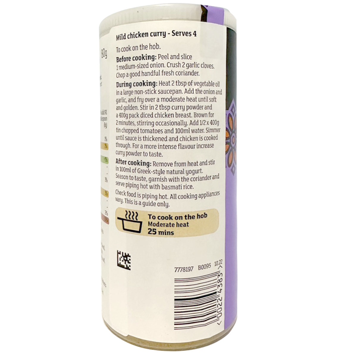 Sainsbury's Itc Mild Curry Powder