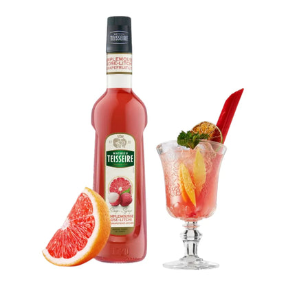 Mathieu Teisseire Pink Grapefruit & Lychee Syrup 700ml