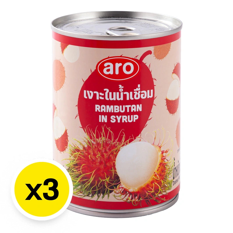 ARO Rambutan In Syrup 565g x3