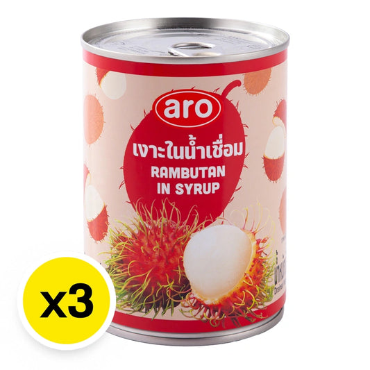 ARO Rambutan In Syrup 565g x3