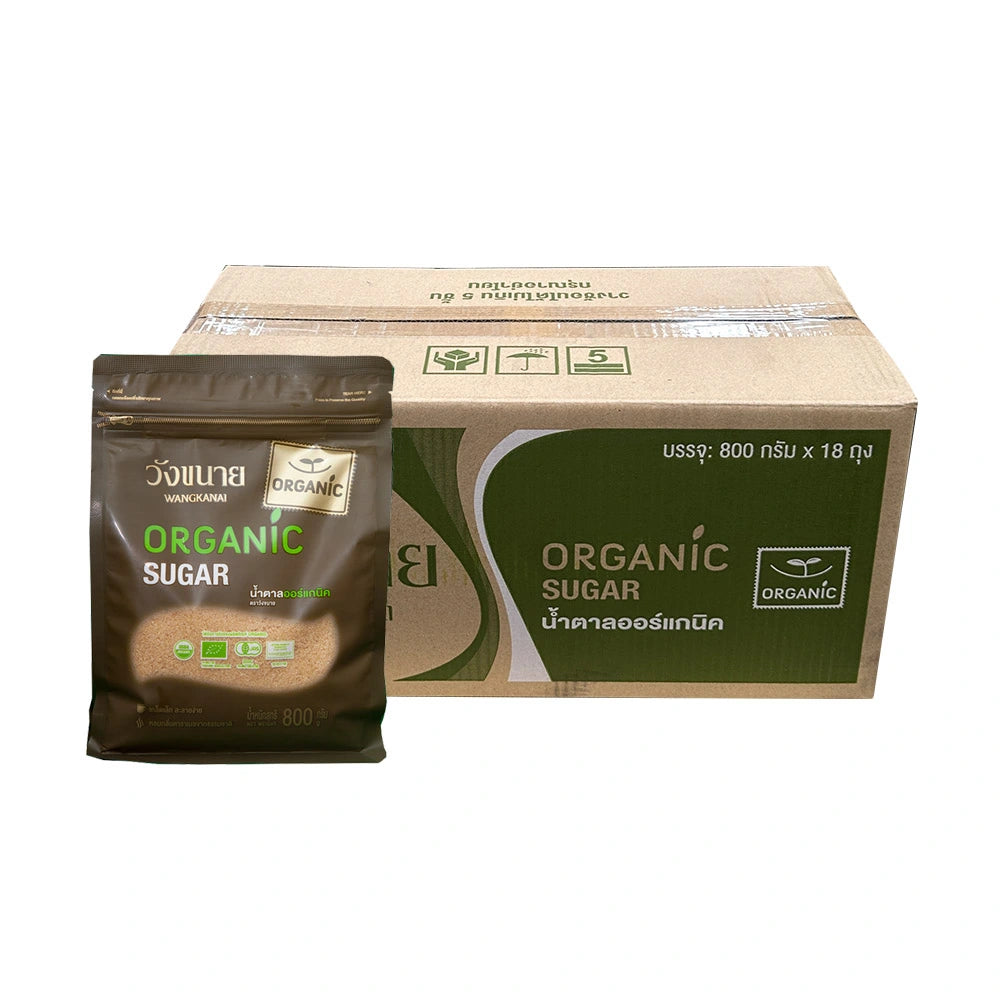 Wangkanai Premium Organic Sugar ./bag X 18 800g