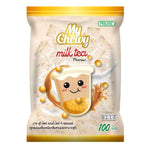 My Chewy Milk Tea confectionery snack featuring soft, chewy milk tea-flavored candies in colorful packaging.