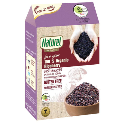 Naturel Natural Organic Riceberry Box Boxes 1kg x2