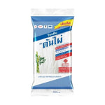 Dry Tonson Bamboo Bean Vermicelli in a clear plastic bag, showcasing the thin, light-colored noodles suitable for Asian dishes.