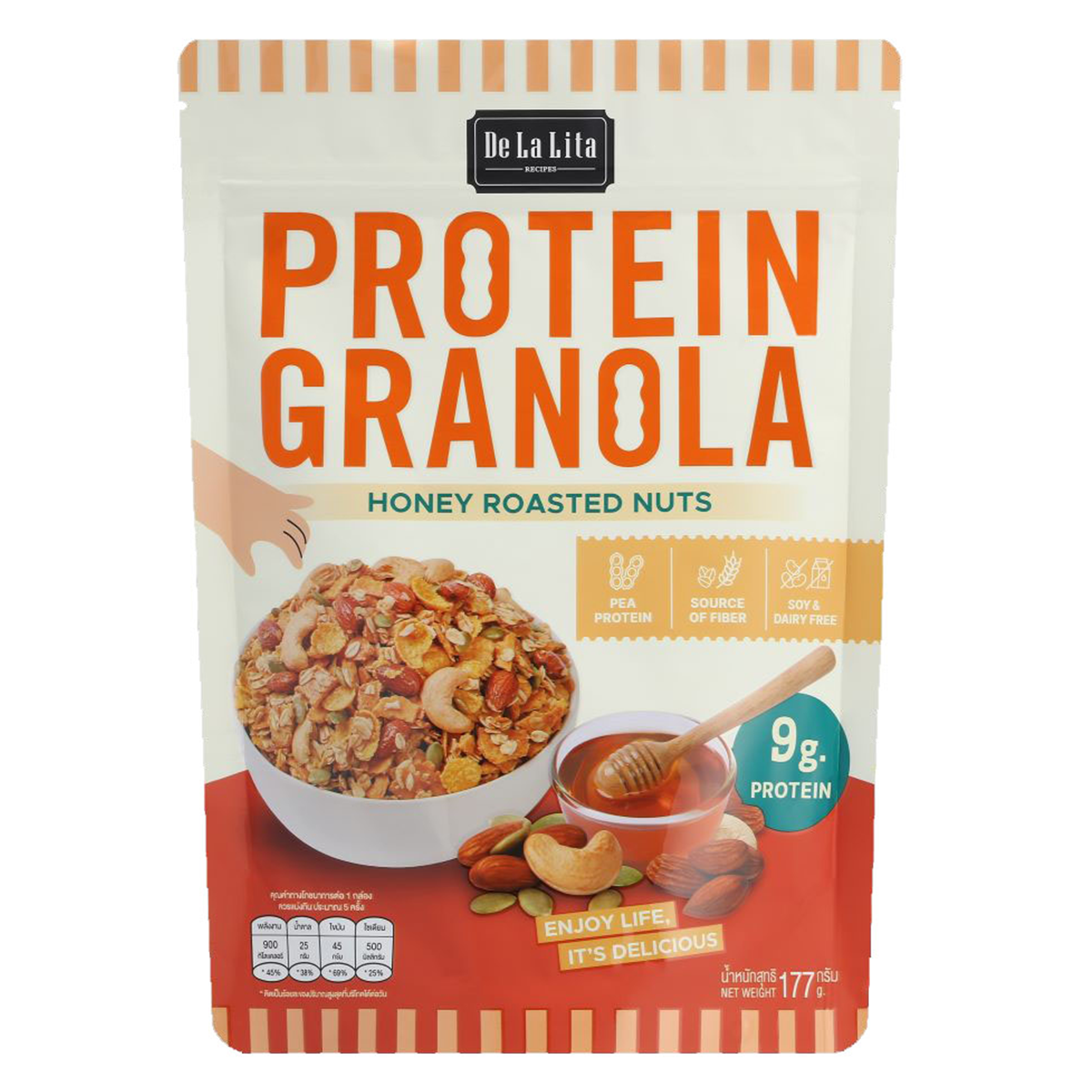 Delalita Protein Granola Honeynuts