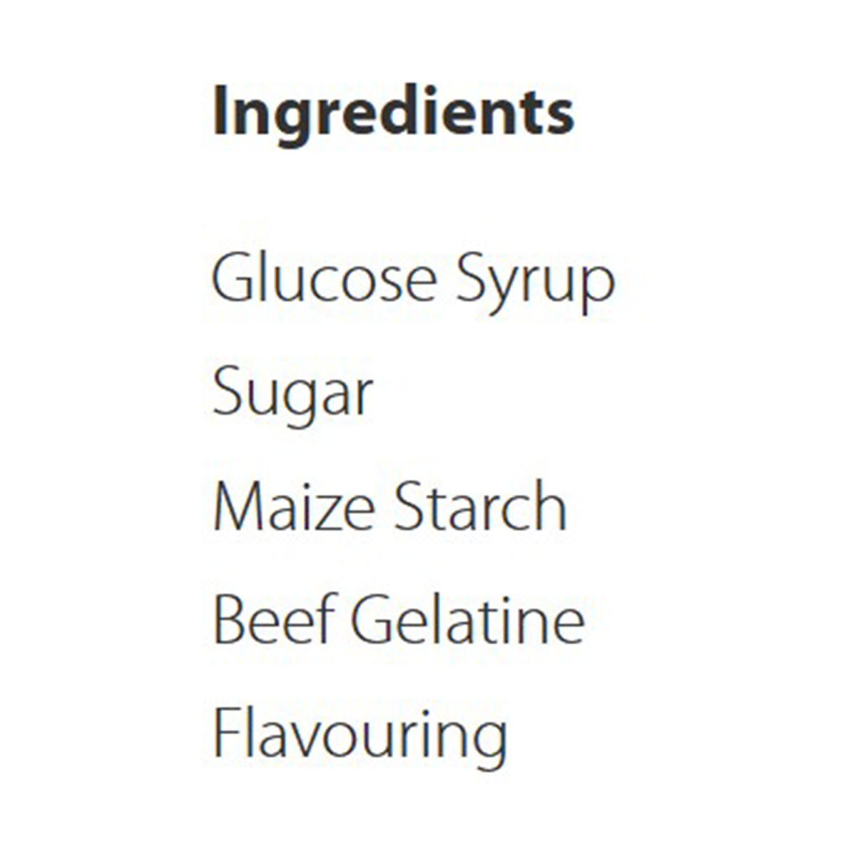 Sainsbury's Milk Bottle Sweets