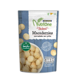 Roasted macadamia nuts from Tong Garden, a tasty confectionery snack with golden-brown, crunchy nuts in a close-up image.