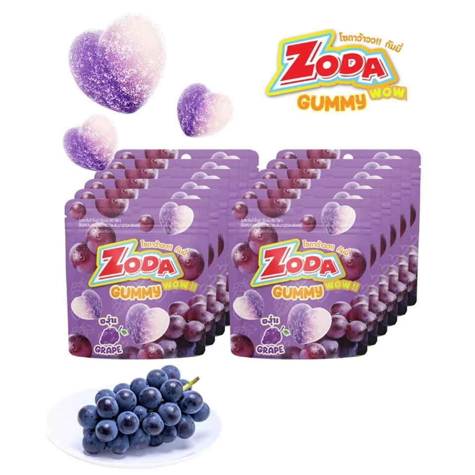 Zoda Wow Gummy Grape Flavor 12X 45g