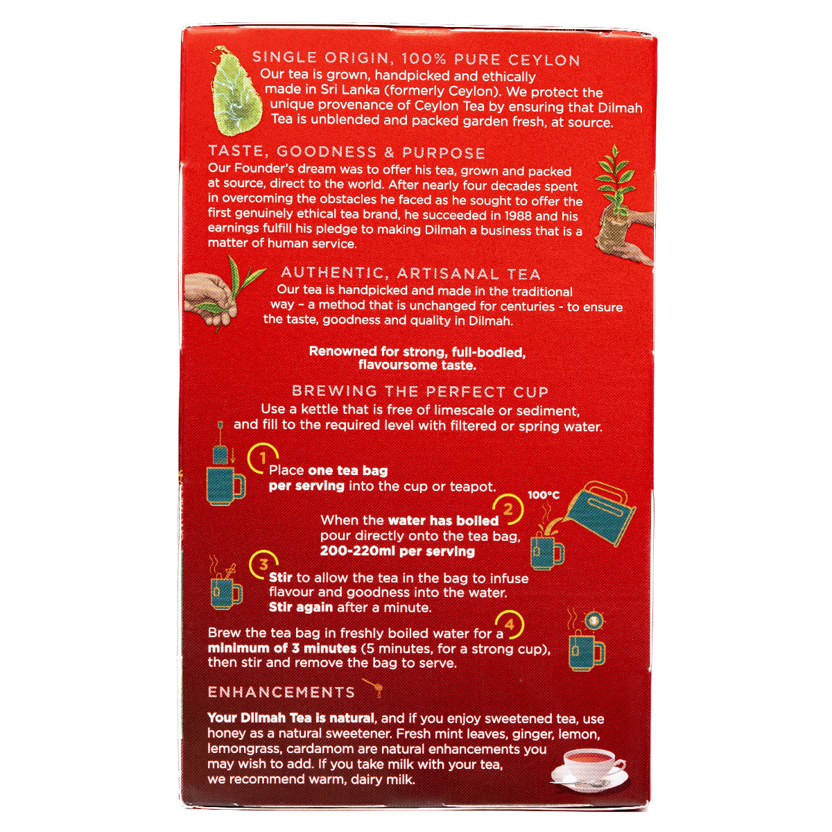 Dilmah English Breakfast Tea 25 Bag