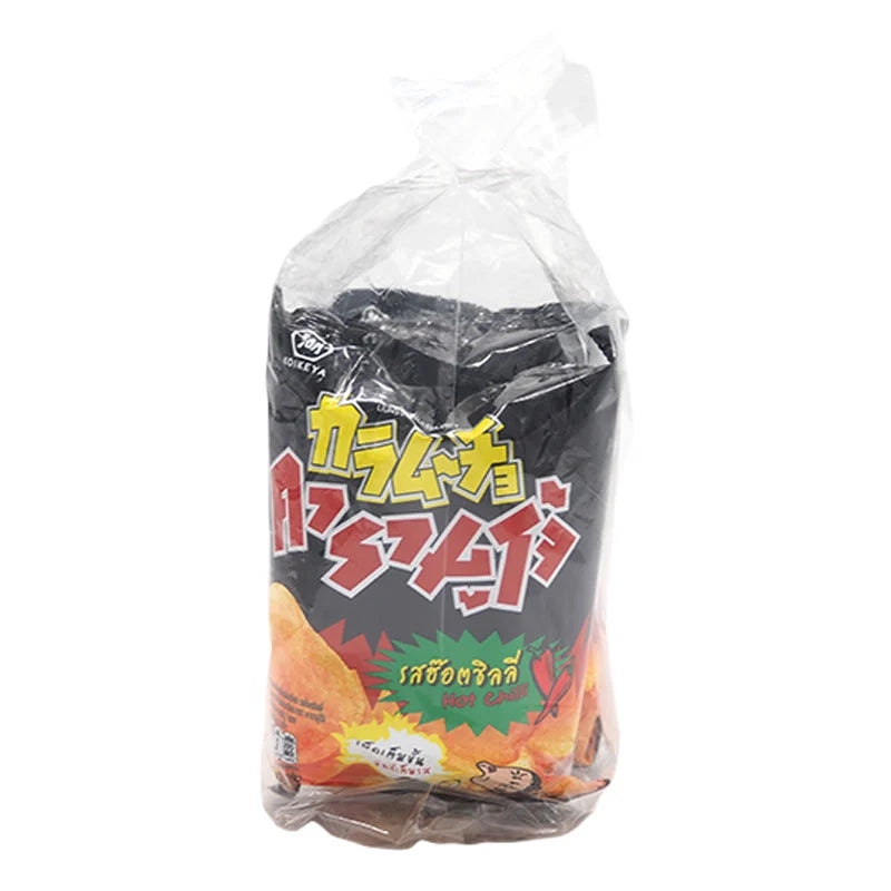 Karamucho Potato Chip Hot Chili Flat Cut 40g x4