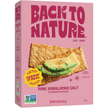 Back To Nature Flatbread Pink Himalayan Salt