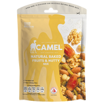 Camel Sweet & Nutty Mix confectionery snacks with a variety of nuts and dried fruits in a colorful mix.