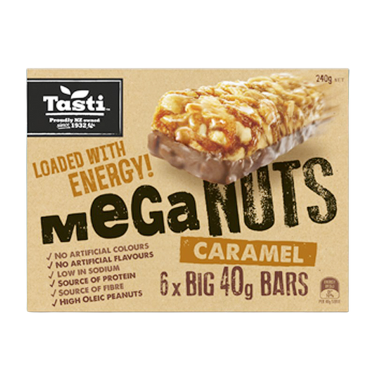 Tasti Mega Nuts Caramel Bar