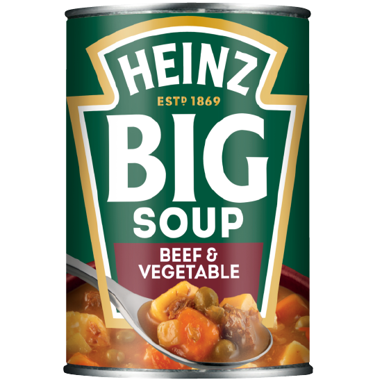 Heinz Big Soup Beef & Vegetables