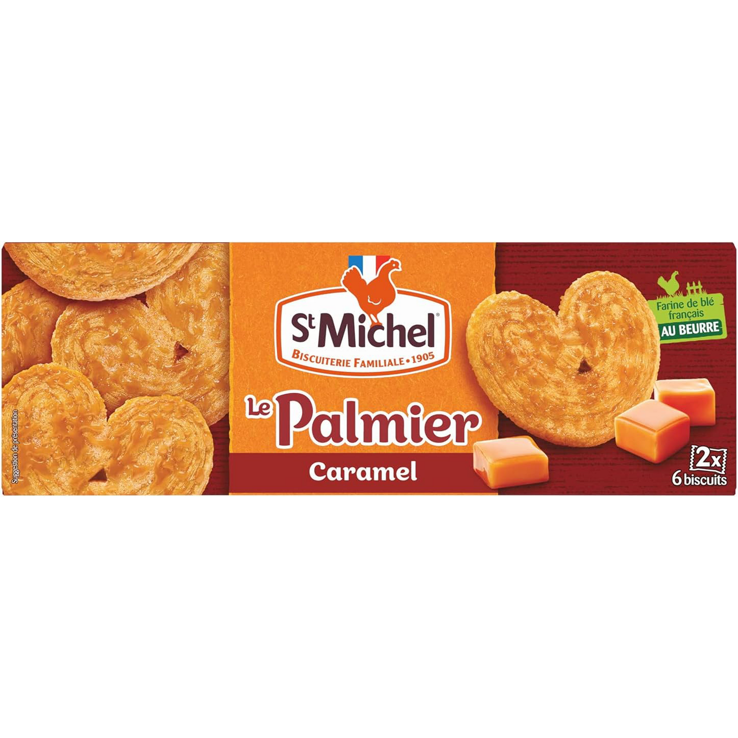St Michel Palmiers Au Caramel Cookie