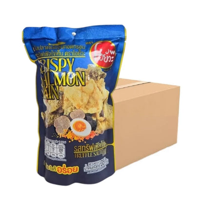 O-YUA Crispy Salmon Skin Salted Egg Truffle Flavor 35g