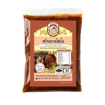 Lookped Massaman Curry Paste in a jar, Thai-style grocery product with rich, aromatic flavor, ideal for making authentic Massaman curry.