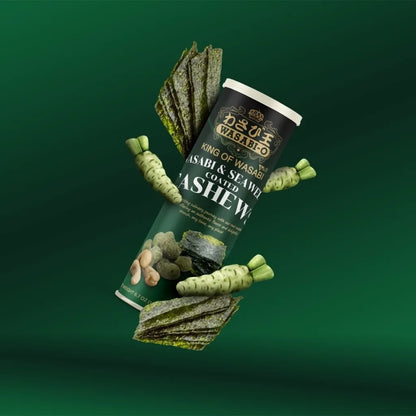 Wasabi-o Wasabi & Seaweed Coated Cashews