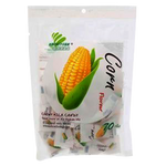 Colorful My Chewy Chewy Corn Candy in bright yellow and orange, showcasing its playful, chewy confectionery texture.