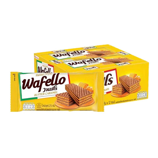 Wafello Unsalted Butter Caramel 35g x12