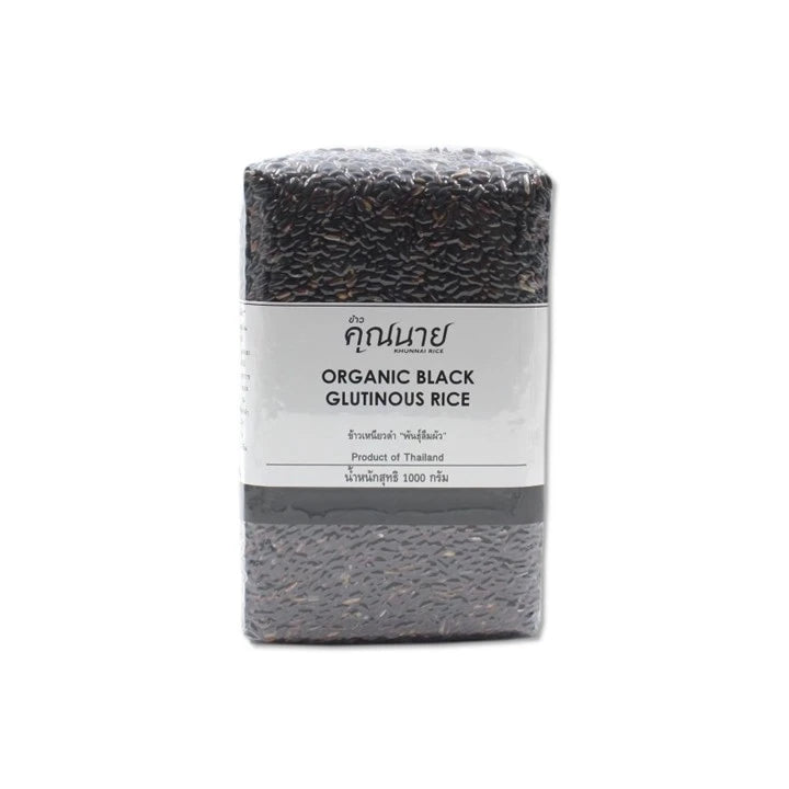 Khunnai Rice Organic Black Glutinous Rice 1kg