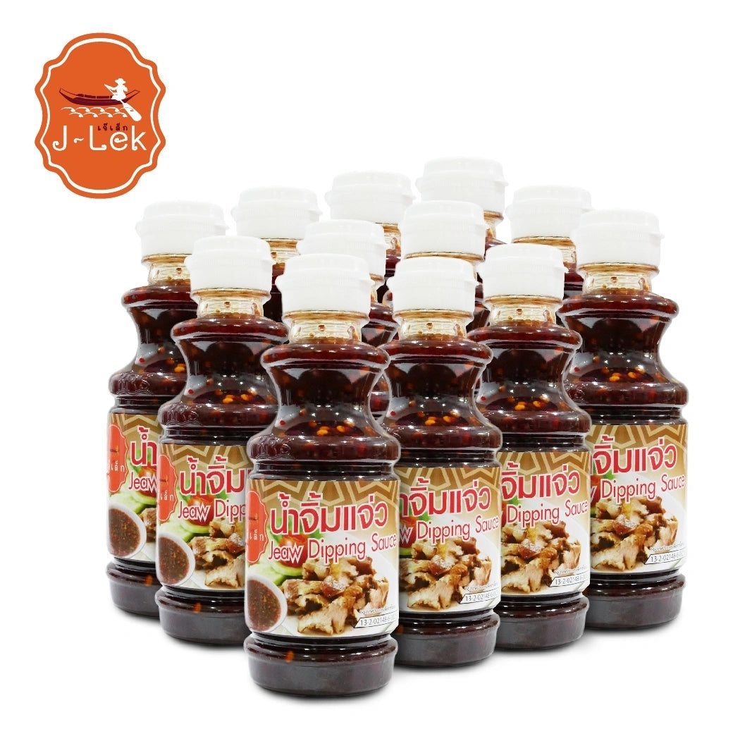 J-lek Jae Lek Jaew Sauce Plastic Bottle Bottles 255g x12