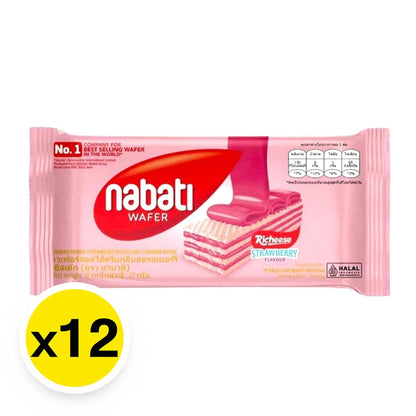 Nabati Wafer Strawberry 27g