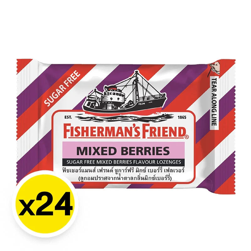 Fishermans Friend Lozenges Sugar-Free Mixed Berry