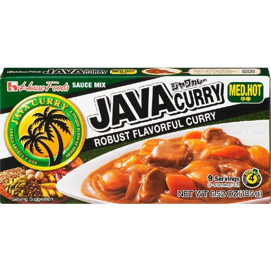 House Java Curry Medium Hot 185g