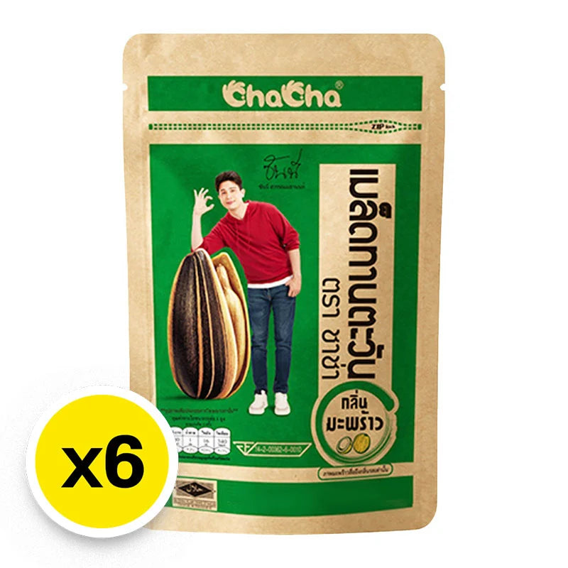 Chacha Sunflower Seeds Coconut Flavor 72g x6