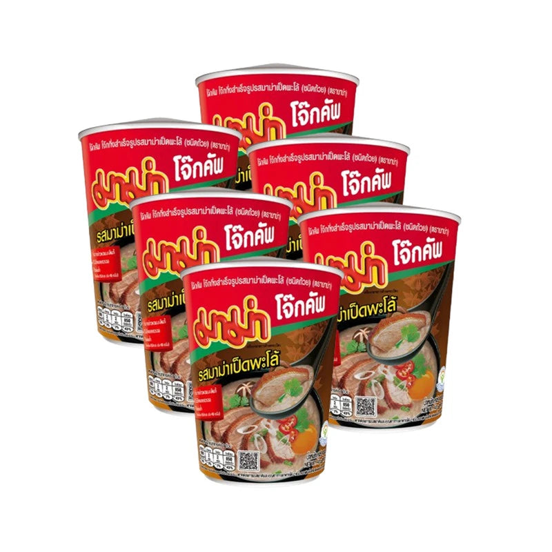 MAMA Joke Cup Stewed Duck Flavor Pack Of 6 Cups