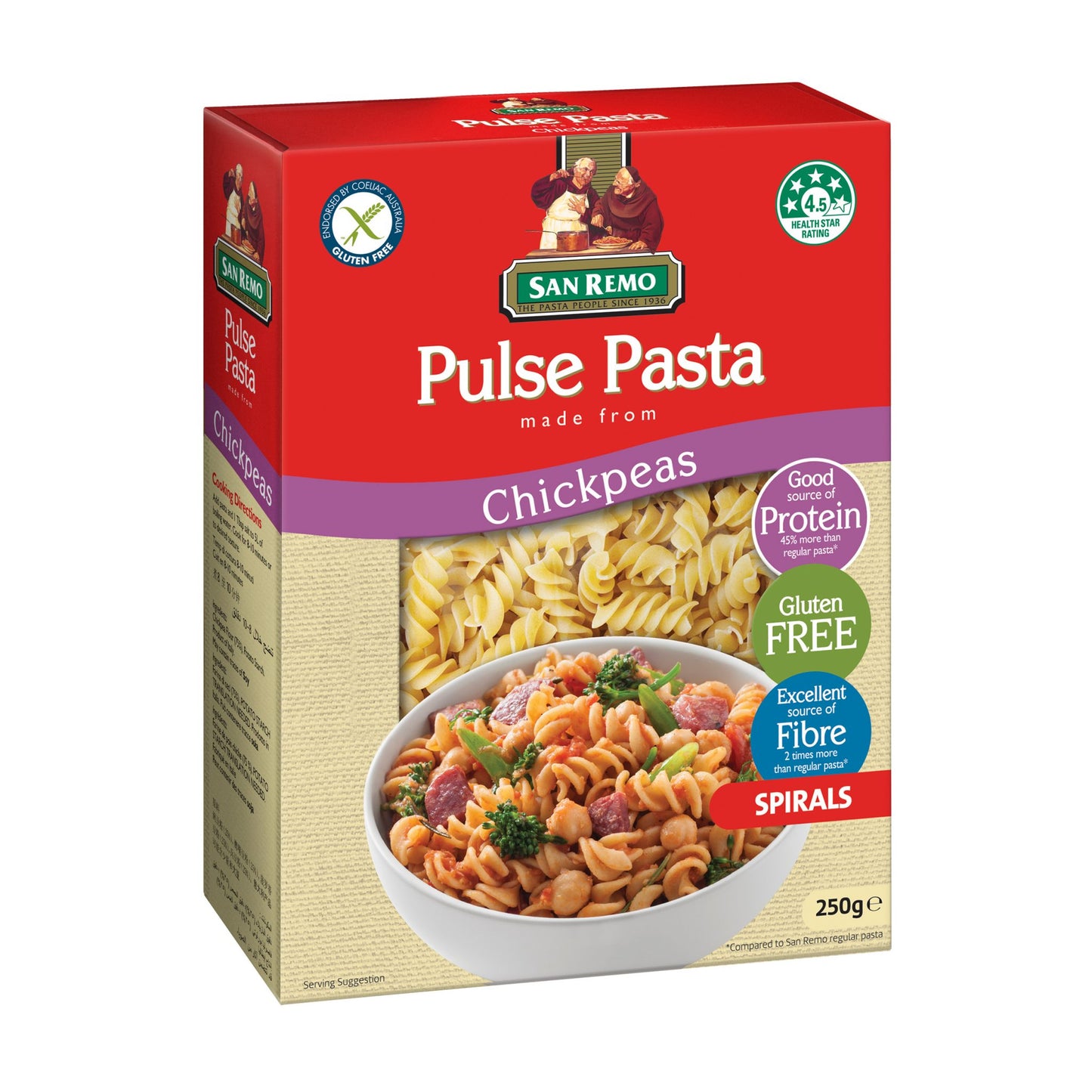 San Remo Chickpeas Spirals