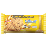Mybizcuit Digestive Malted Biscuit showing a pack of confectionery snacks with a golden-brown malted biscuit and vibrant branding.