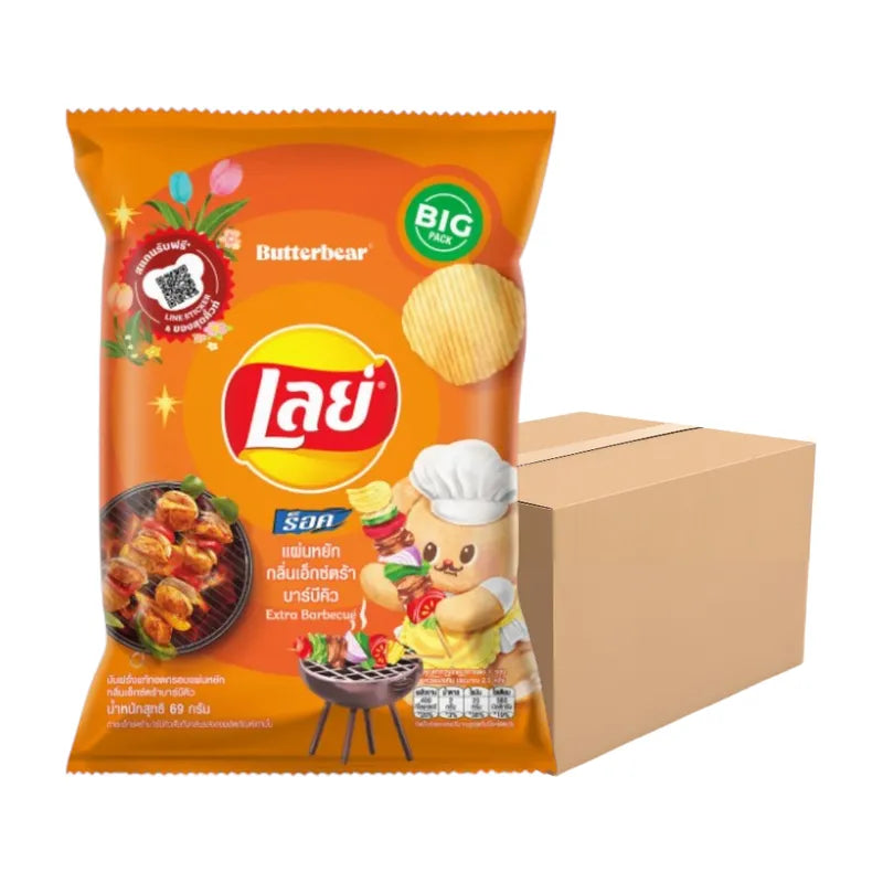 LAYS ROCK EXTRA BBQ 69g x24