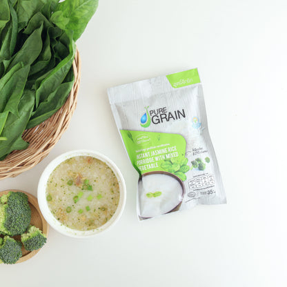 Pure Grain Instant Porridge Vegetable Recipe 35g