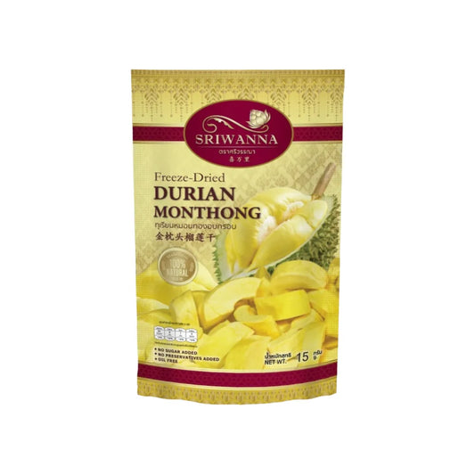 SRIWANNA Crispy Monthong Durian 15g