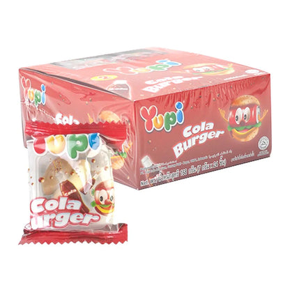 YUPI Gummy Cola Burger 24 Pcs 7g