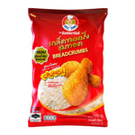 Uncle Barns Bread Crumbs 1kg in a clear plastic bag, dry grocery product for coating and cooking.