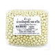 Makro White Kidney Beans 500g in a clear plastic bag, showing plump white kidney beans ready for cooking or use.