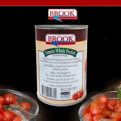 Brook Tomatoes In Tomato Juice 20 Oz