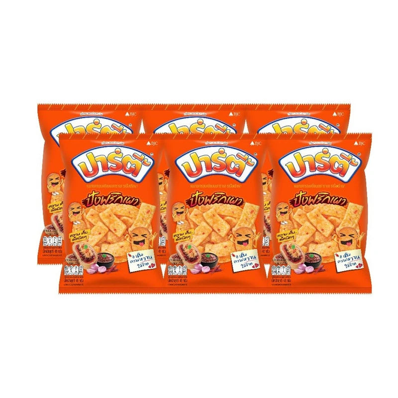 PARTY Snack Crispy Bread With Chili Powder 48g x6