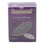 Benjarong Riceberry 100% dry rice in 1kg package, showcasing purple rice grains from the BENJARONG brand.
