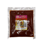 Nam Jai Country Style Red Curry jar, vibrant red sauce in a grocery product image, showcasing traditional Thai flavor.