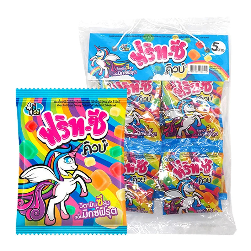 FRIT-C Cube Mixed Fruit 12 Sachets 20g